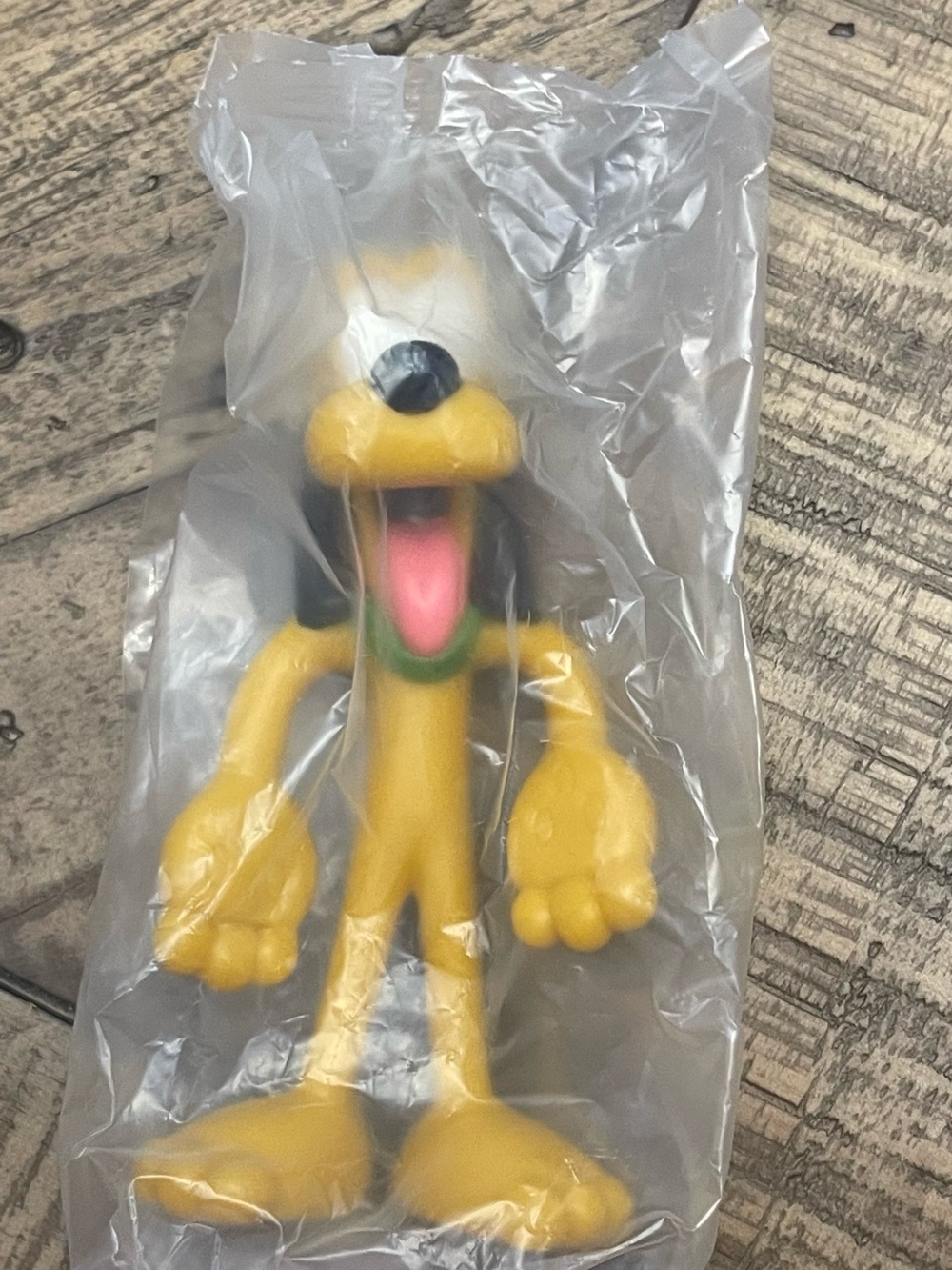 Pluto 4" Kellogg's Cereal Bendy Bendable Action Figure Disney Mickey Mouse